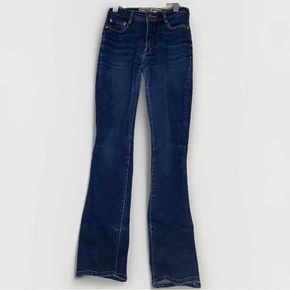 Parasuco Extreme Fit Blue Jeans Women’s Denim 28x31 Flared Y2K Vintage Dark Wash - Picture 1 of 11